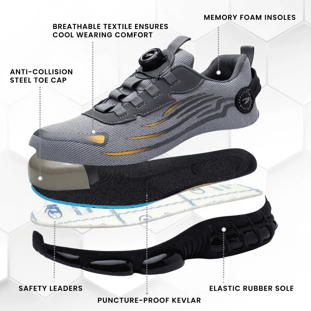 Konf | Henner Z90 Ultra-Lightweight Safety Shoes
